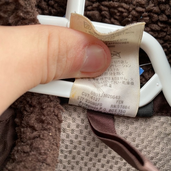 Vintage 2000 Patagonia Sherpa X Vest Large Brown - Picture 6 of 9